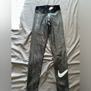 Nike pro glitter shimmer leggings